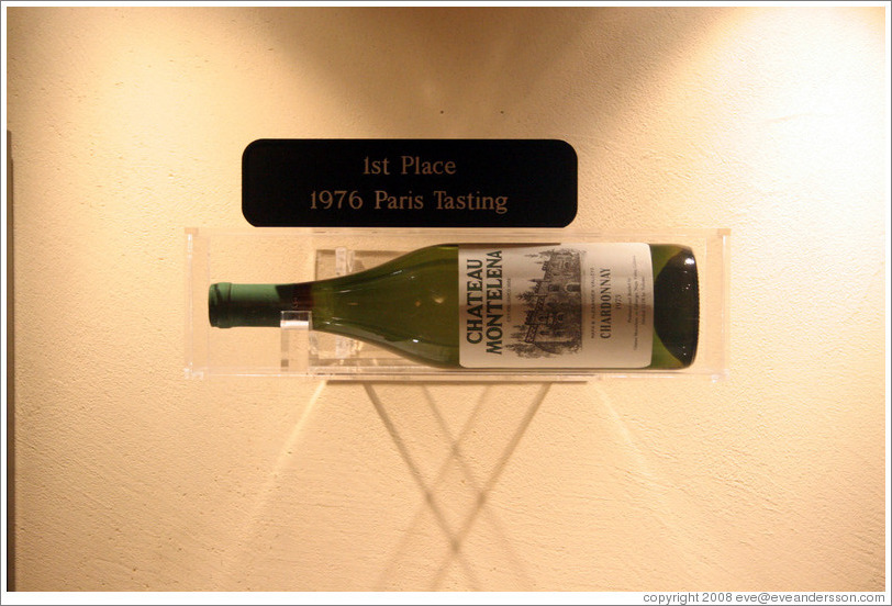 The 1973 Chardonnay that won 1st place at the famous 1976 Paris Tasting.  Chateau Montelena.