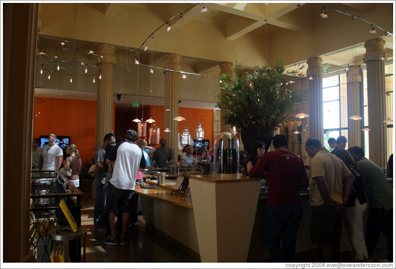 Tasting bar.  Darioush Winery.