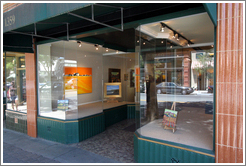 Art gallery.  Downtown St. Helena.