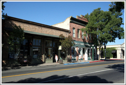Vasconis Pharmacy.  Main St.  Downtown St. Helena.