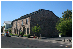Railroad Ave.  Downtown St. Helena.