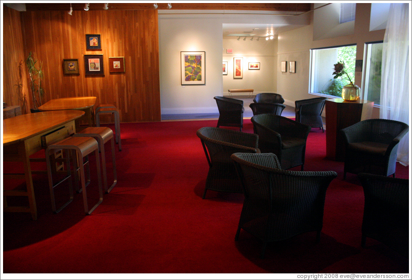 Art gallery.  St. Sup&eacute;ry Winery.