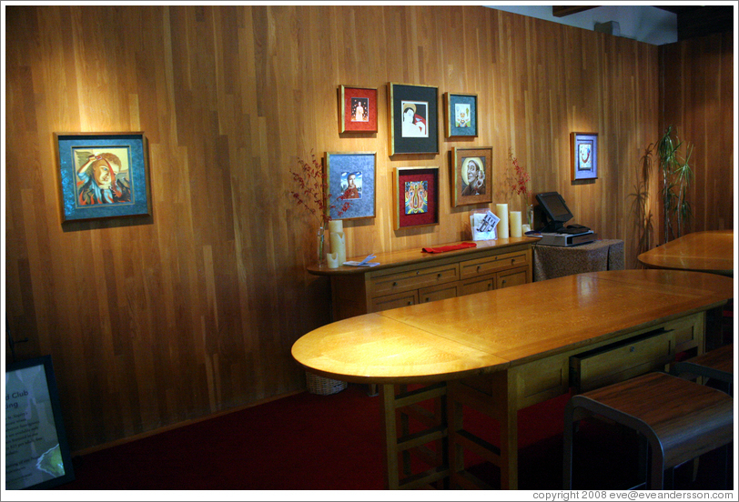 Art gallery.  St. Sup&eacute;ry Winery.