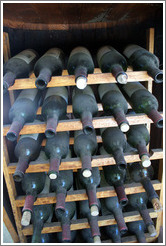 Old bottles.  Zahtila Vineyards.