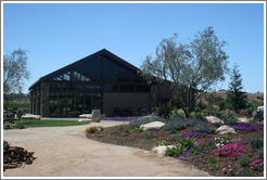 Tasting room.  Calcareous Vineyard.