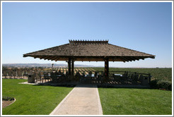 Picnic area.  Eberle Winery.