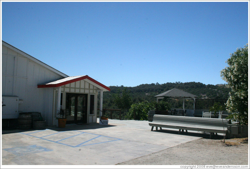 Tasting room.  Minassian-Young Vineyards.