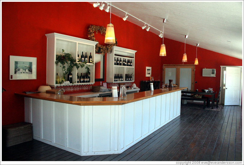 Tasting room.  Minassian-Young Vineyards.