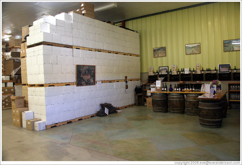 Tasting room.  Calera Wine Company.