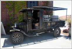 Old car.  Pietra Santa Winery.