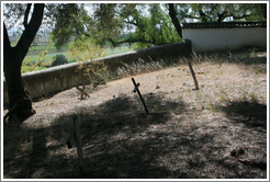 Cemetery.  San Juan Bautista Mission.