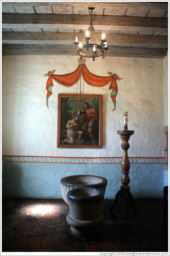 Church.  San Juan Bautista Mission.