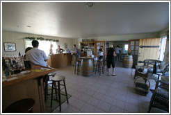 Tasting room.  Cottonwood Canyon Vineyard and Winery.