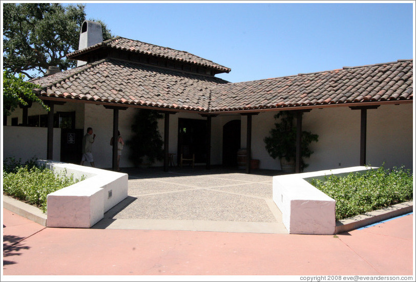 Winery exterior.  Gainey Vineyard.