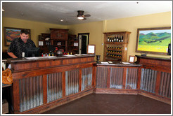 Tasting room.  Koehler Winery.