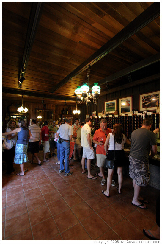 Tasting room.  Rancho Sisquoc Winery.