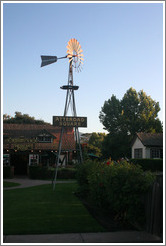 Atterdag Square windmill.  Downtown Solvang.