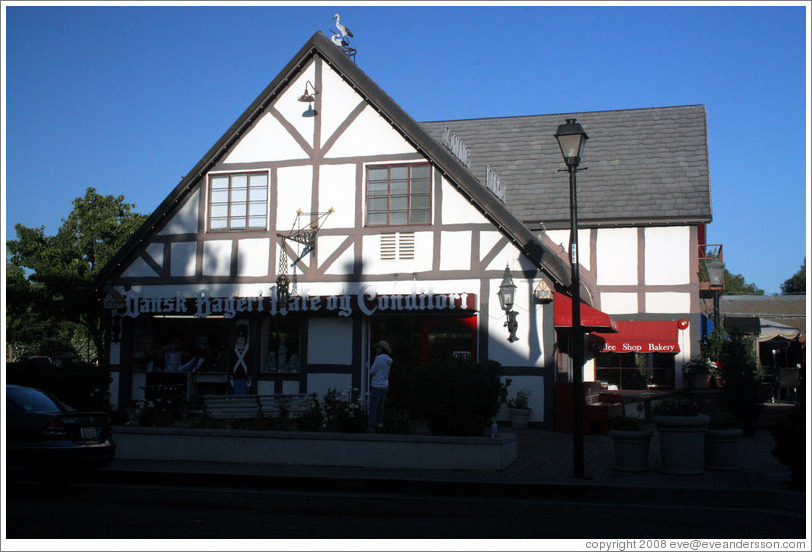 Building.  Downtown Solvang.