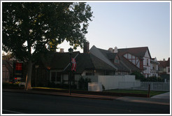 Buildings.  Downtown Solvang.