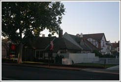 Buildings.  Downtown Solvang.