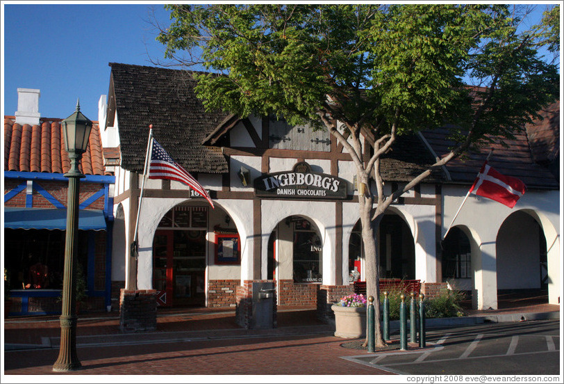 Ingeborg's Danish Chocolates.  Downtown Solvang.