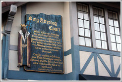 King Atterdag Court.  Downtown Solvang.