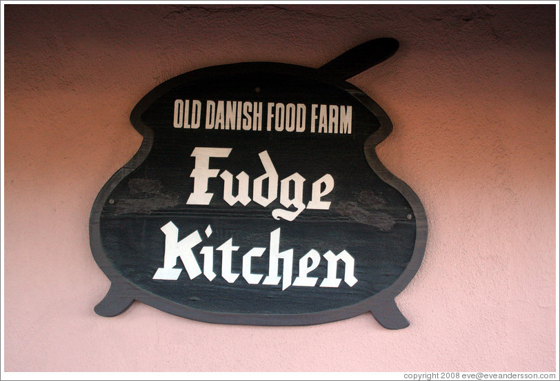 Old Danish Food Farm Fudge Kitchen.  Downtown Solvang.