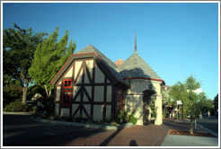 Visitor information center.  Downtown Solvang.