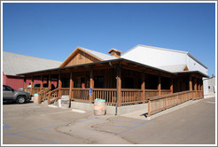 Tasting room.  Tres Hermanas Winery.