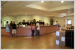 Tasting room.  David Bruce Winery.