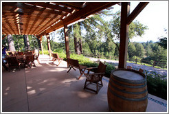 Tasting area, Heart O' The Mountain winery.