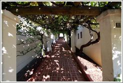 Walkway, Heart O' The Mountain winery.