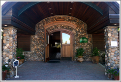 Tasting room.  Thomas Fogarty Winery.