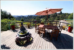 Picnic area, Vine Hill Winery.