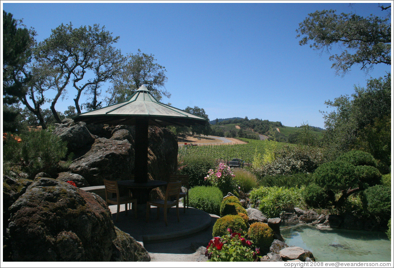 Garden.  Arista Winery.