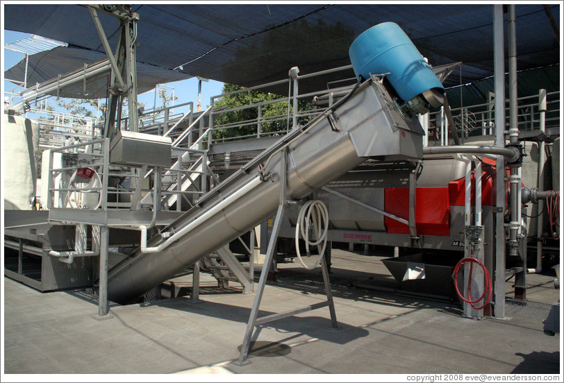 Equipment.  Benziger Family Winery.