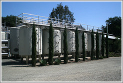 Tanks.  Benziger Family Winery.