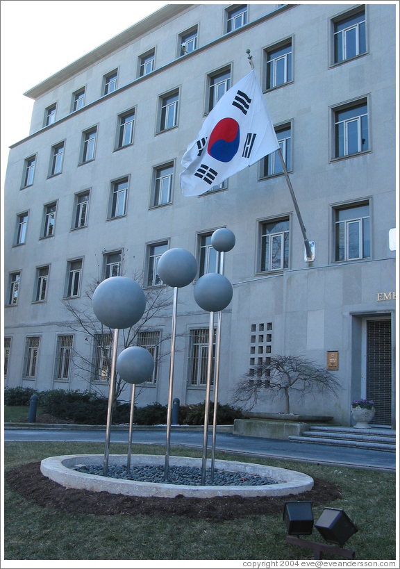 Kalorama.  Korean embassy.