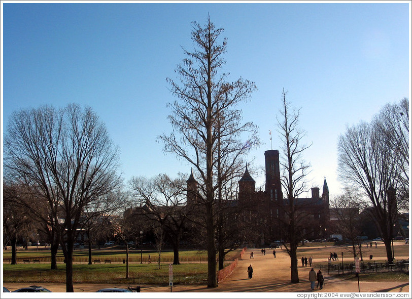 The Castle.  Smithsonian Museums.