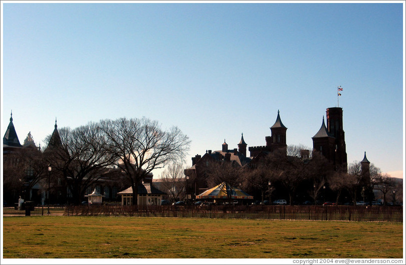 The Castle.  Smithsonian Museums.