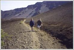 Beth and Jin. Haleakala.