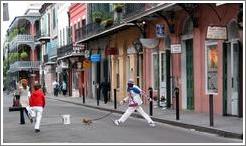 French Quarter. Street performer.