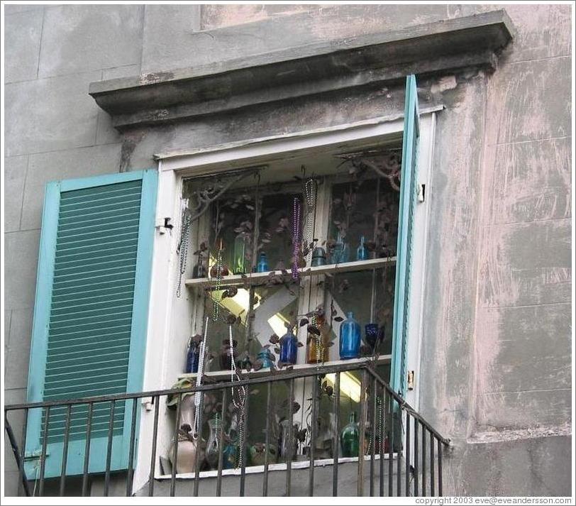 French Quarter. Interesting window.