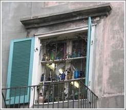 French Quarter. Interesting window.