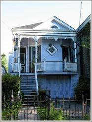 Garden district house.