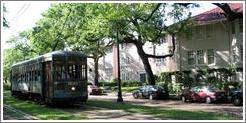 Garden district.  Streetcar.