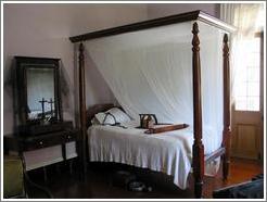 Oak Alley Plantation.  The beds were smoothed down daily with rolling pins.