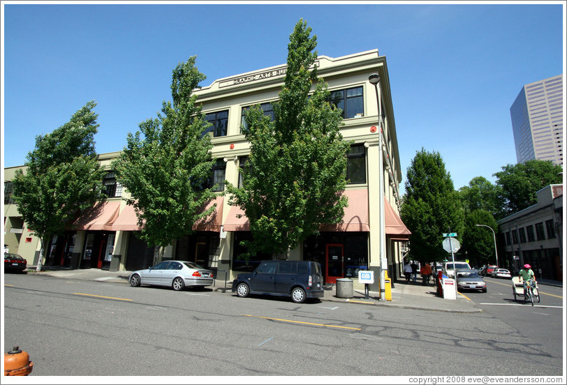 Graphic Arts building.  Couch St. and 12th Ave., Pearl District.