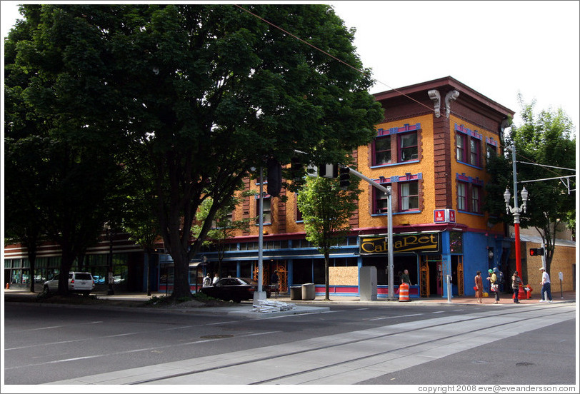 Cabaret building. Burnside St. and 5th Ave., Tower District.