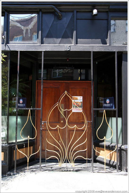 Doorway. 2nd Ave. near Ankeny St., Waterfront District.